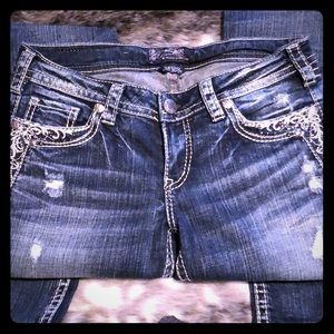 Silver Tuesday boot cut jeans